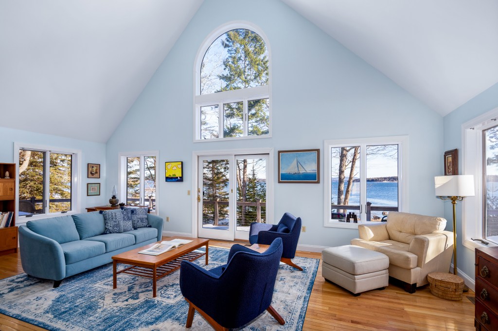 Gracious living and beautiful views overlooking Blue Hill Bay.